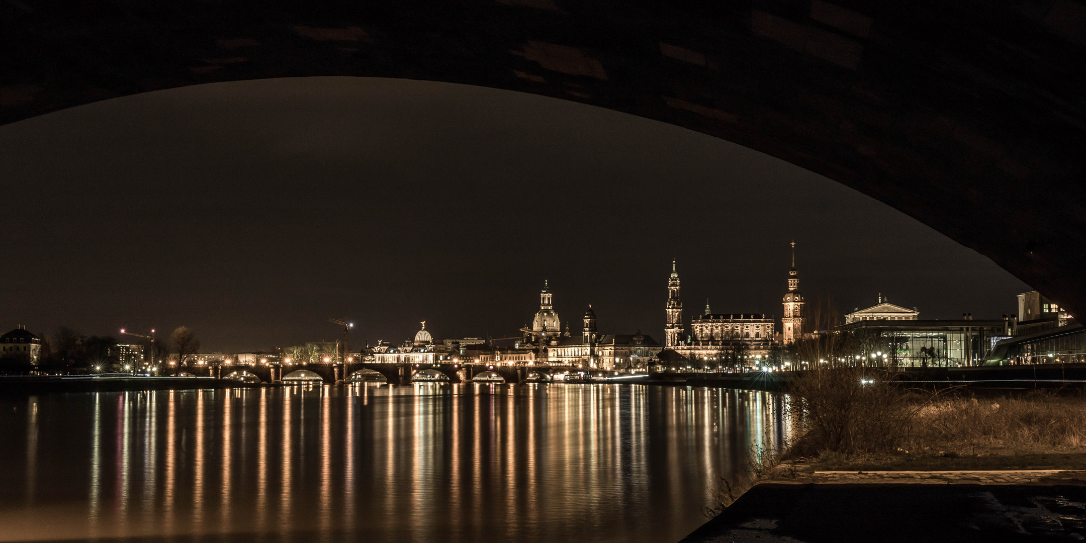 Dresden und nicht der Canaletto-Blick