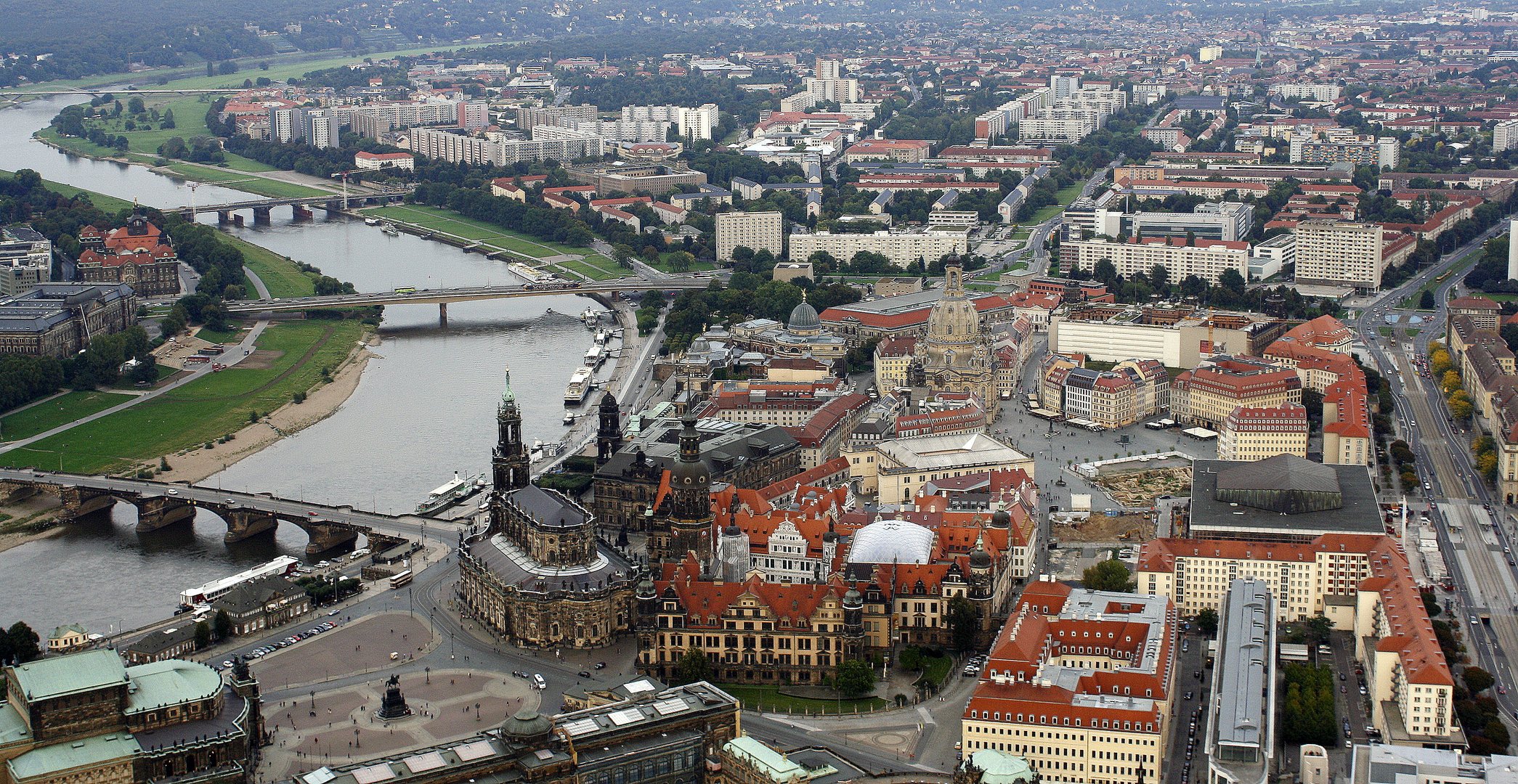 Dresden vom Ballon