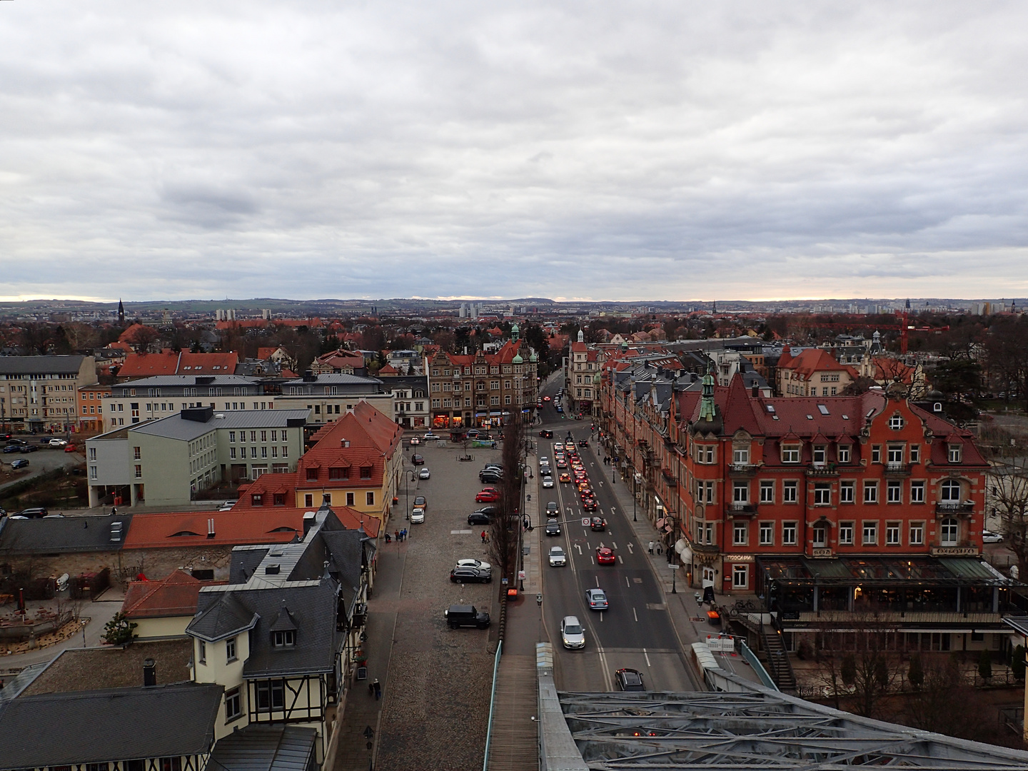 Dresden vom Blauen Wunder