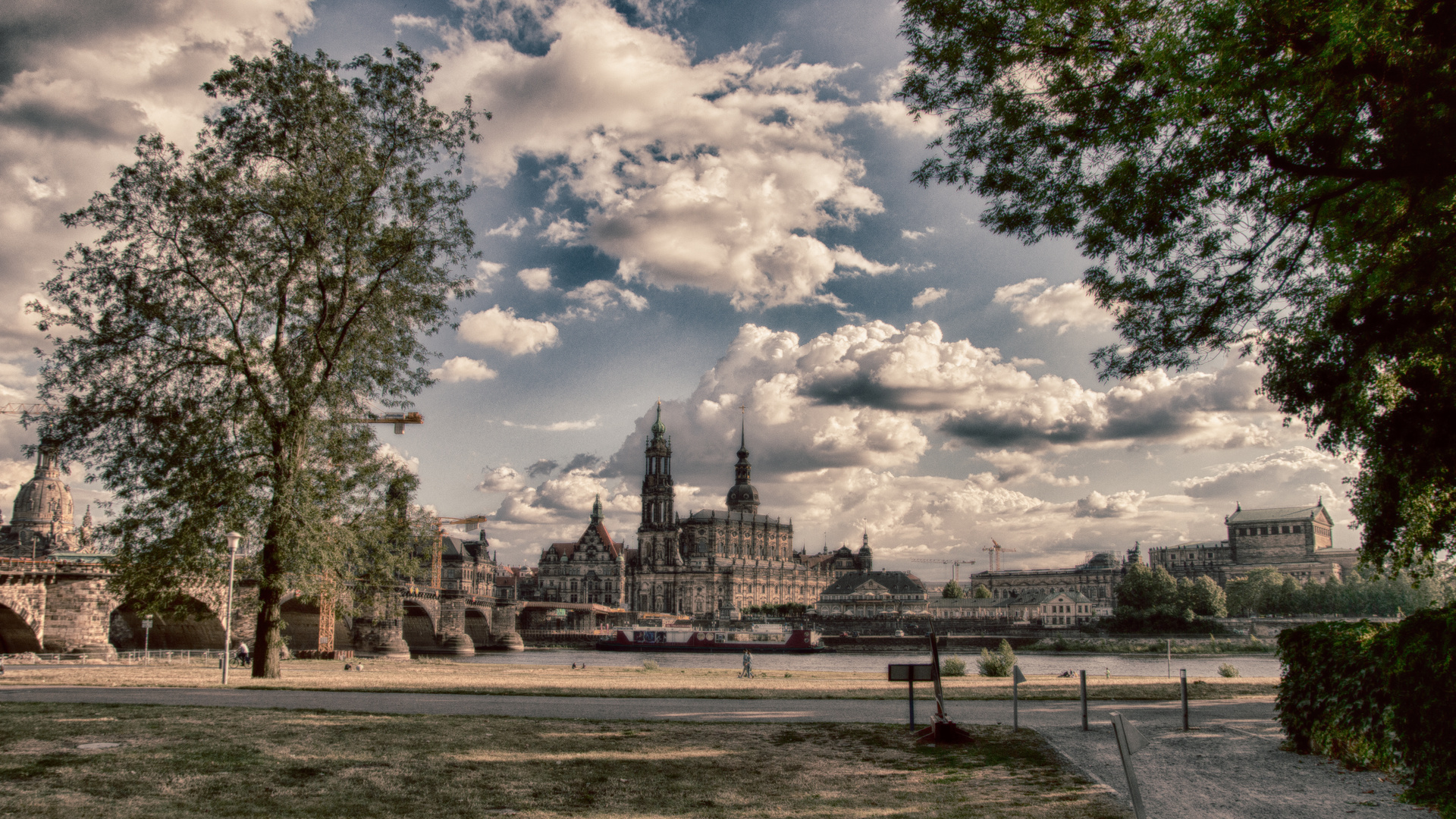 Dresden von drüben...