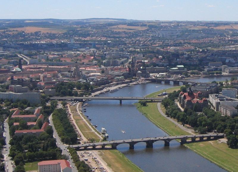 Dresden von oben