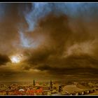 Dresden vor schwerem Wetter