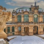 DRESDEN - winterlicher Zwinger -