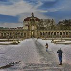 DRESDEN - winterlicher Zwinger -