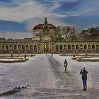 DRESDEN - winterlicher Zwinger -