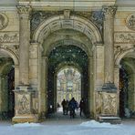 DRESDEN - winterlicher Zwinger -