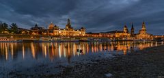 Dresden zur blaue Stunden