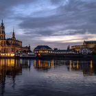 Dresden zur blauen Stunde