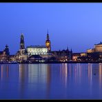 Dresden zur blauen Stunde