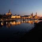 Dresden zur blauen Stunde