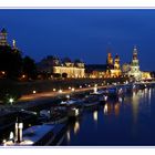 Dresden zur blauen Stunde