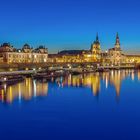 Dresden zur Blauen Stunde