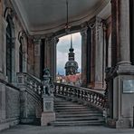 Dresden   - Zwinger, barocke Architektur -