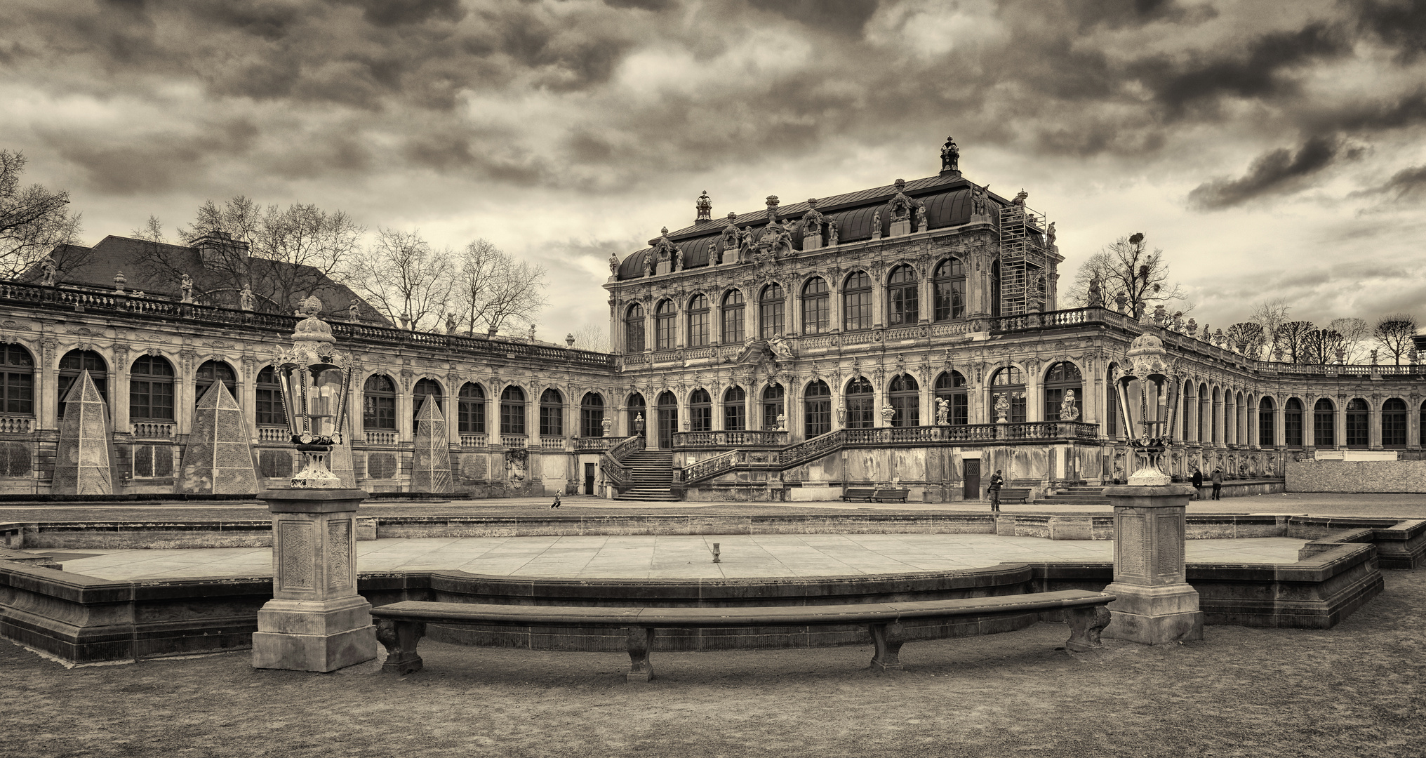 Dresden Zwinger Damals ..........