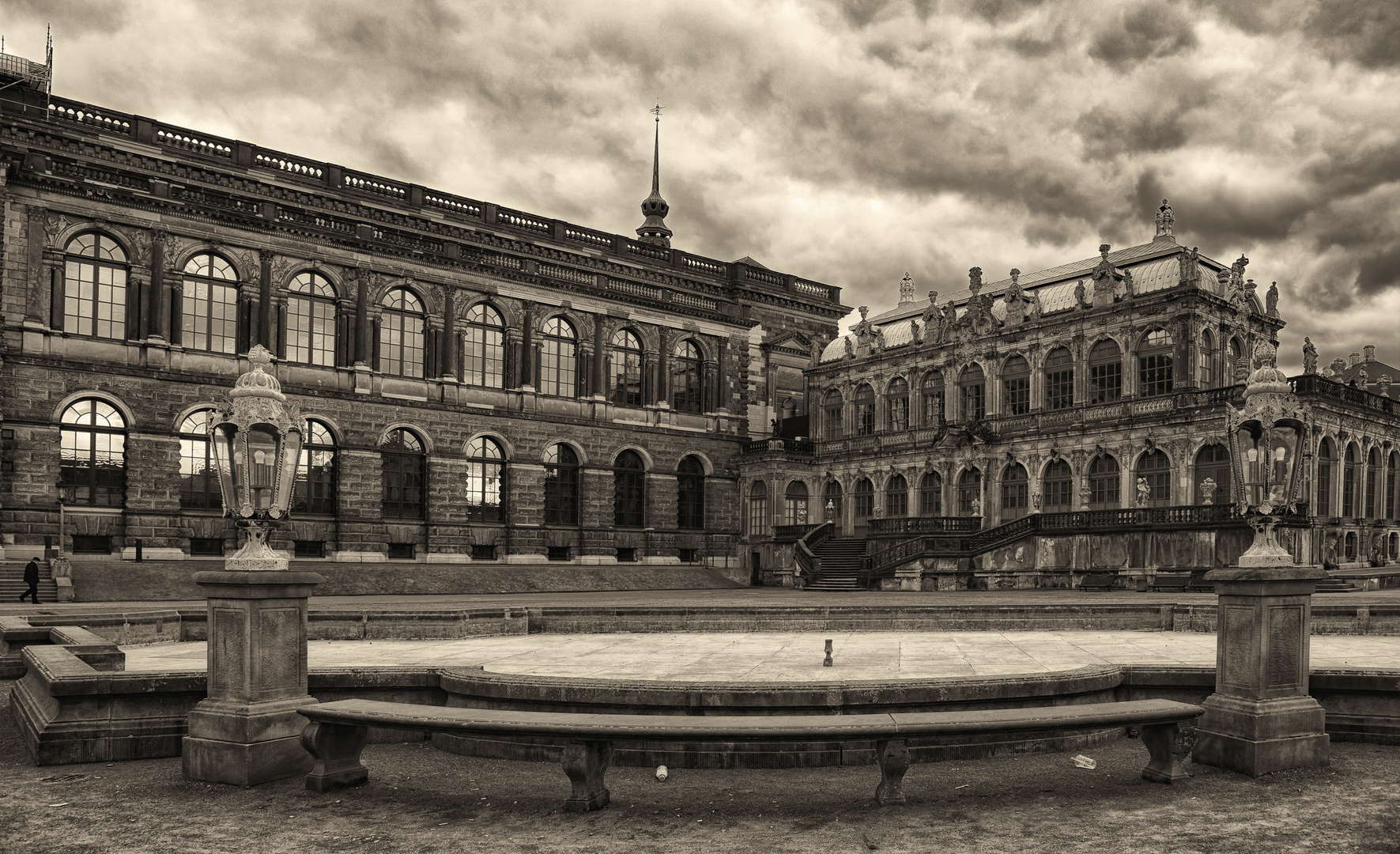 Dresden Zwinger Damals ..........