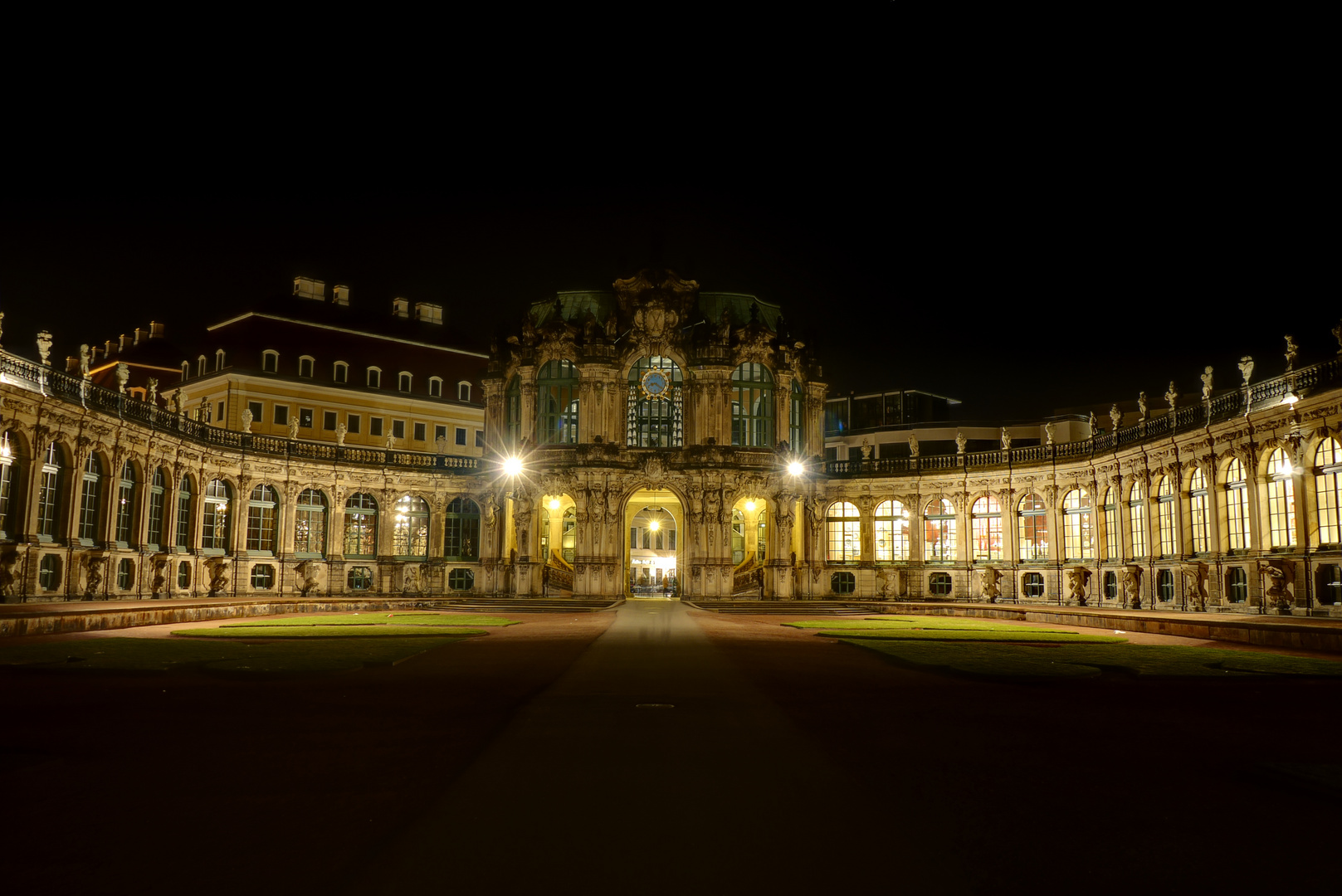 Dresden Zwinger Innenhof