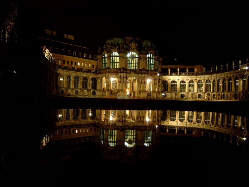 Dresden - Zwinger - Novembernacht