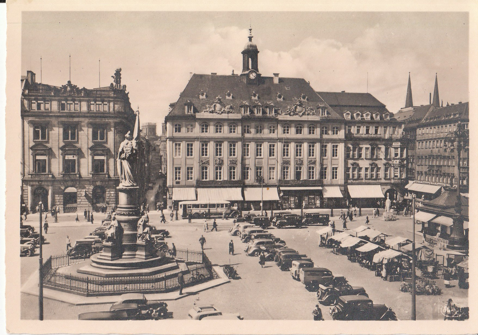 Dresden,Altmarkt vor 1945