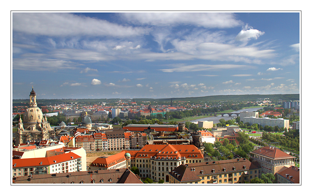 dresdenblick vom rathausturm