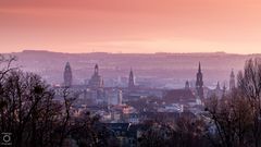 Dresdener Abend auf dem Trümmerberg