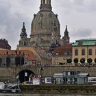 Dresdener Frauenkirche, gesehen vom anderen Elbe-Ufer