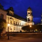 Dresdens Altstadt am Abend