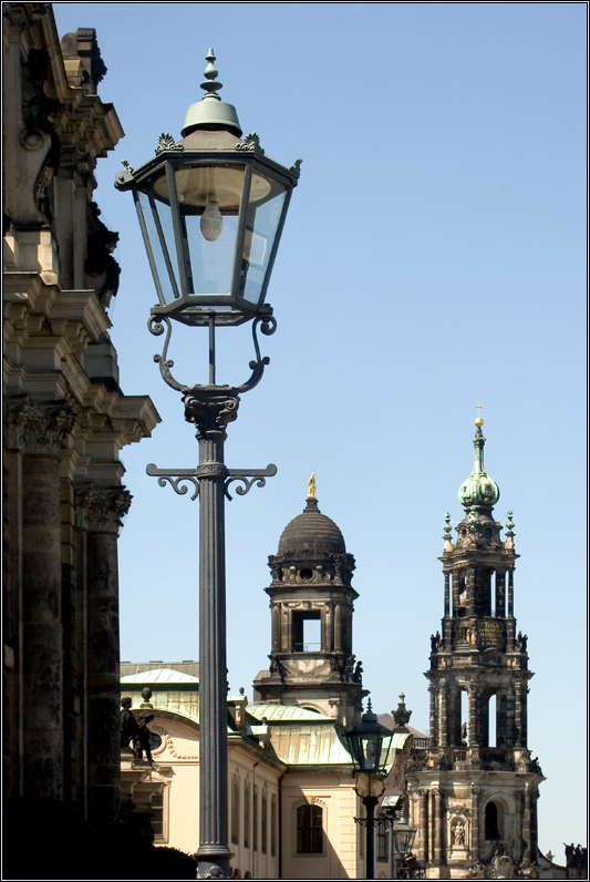Dresdens Laternen