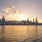 Dresden:Sonnenuntergang