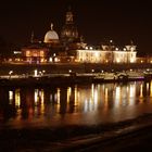 Dresdner Altstadt am Abend