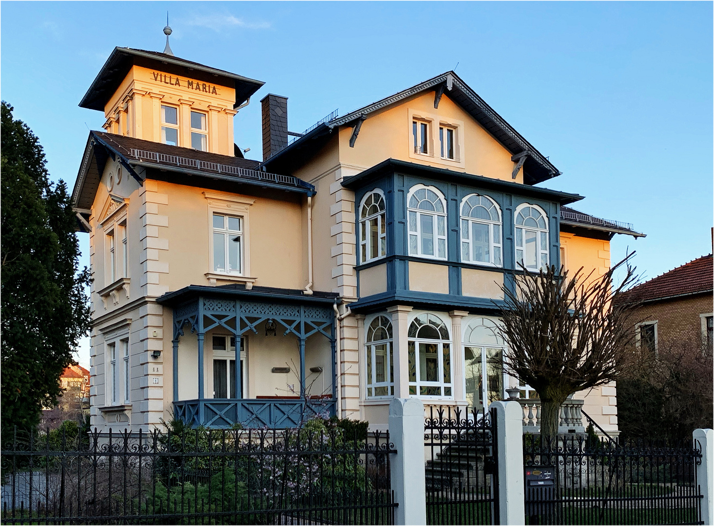 Dresdner Elbhangimpressionen Villa Maria Foto & Bild