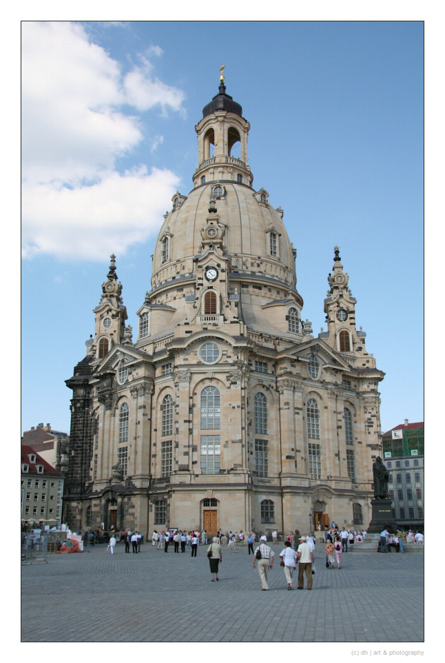 Dresdner Frauenkirche.