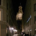 Dresdner Frauenkirche, aus der Augustusstraße gesehen