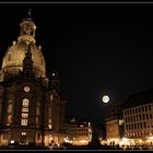 Dresdner Frauenkirche bei Nacht