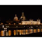 Dresdner Frauenkirche bei Nacht