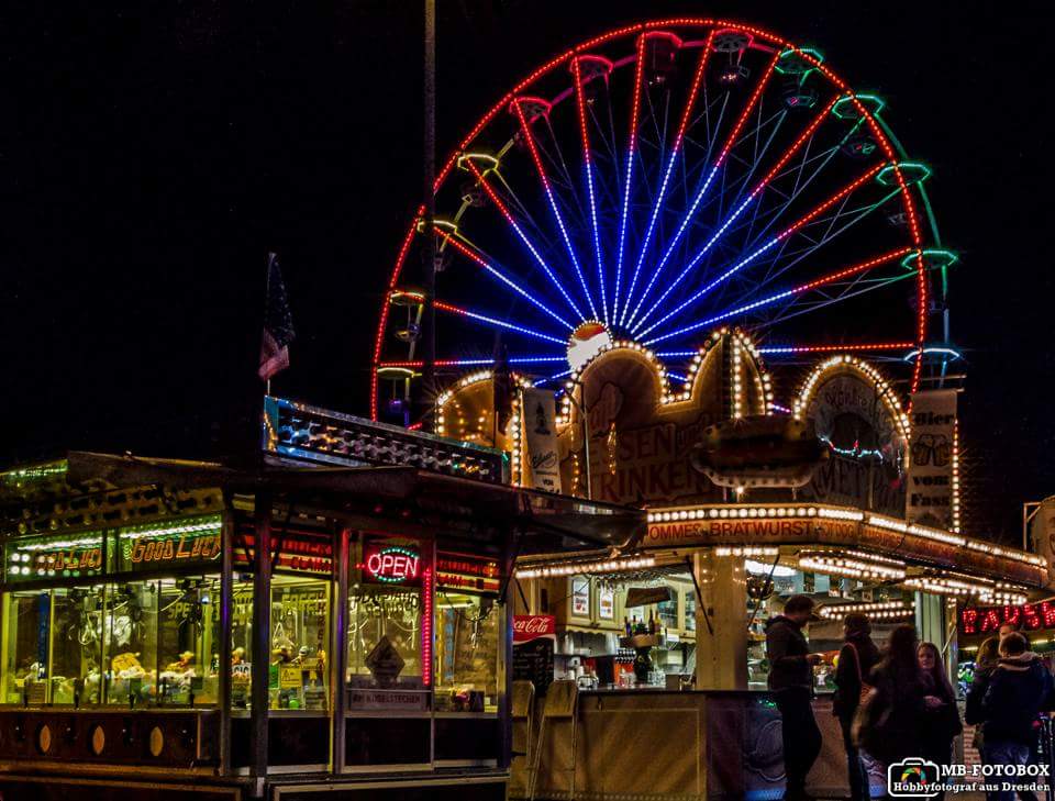 Dresdner Rummel bei Nacht Fotografiert (4)