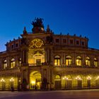 Dresdner Semper-Oper am Abend // Dresden Semper Opera in the evening