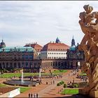 Dresdner Sichten 1 - Zwingergarten und Taschenbergpalais