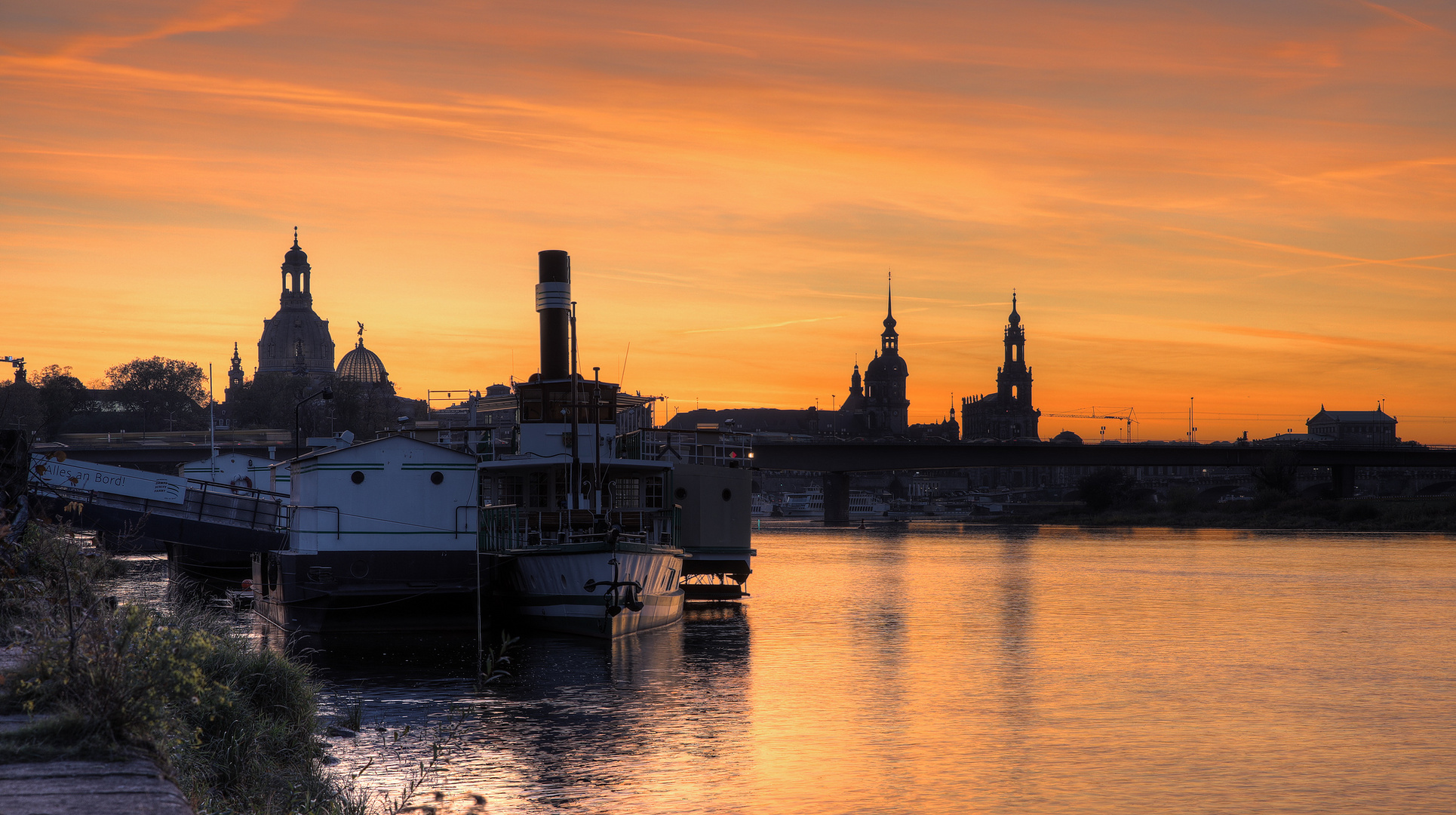 Dresdner Skyline mal etwas anders