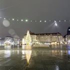 Dresdner Striezelmarkt im Regen