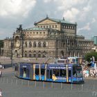 Dresdner Theaterplatz mit Semperoper