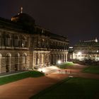 Dresdner Zwinger bei Nacht