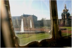 Dresdner Zwinger - Blick aus der Laterne