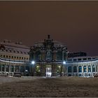 Dresdner Zwinger by night