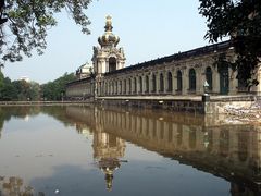 Dresdner Zwinger im Wasser