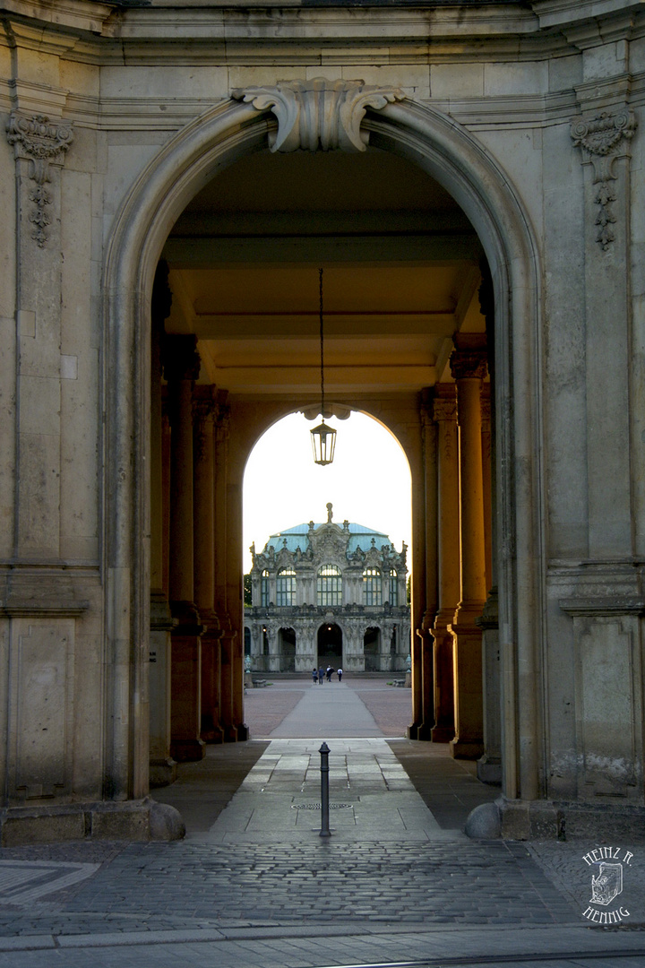 Dresdner Zwinger / Wallpavillon