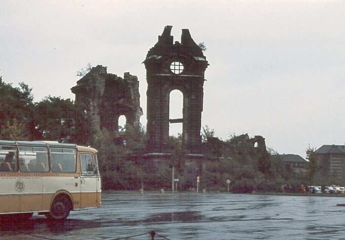 Dresen-Frauenkirche zu DDR-Zeiten