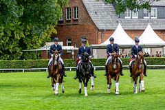 Dressur- gezeigt bei der Hengstparade Celle