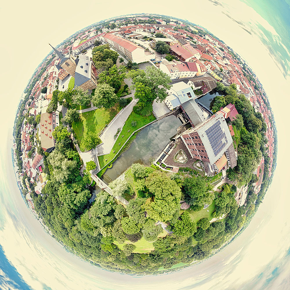 Dreyse Mühle Tiny Planet 