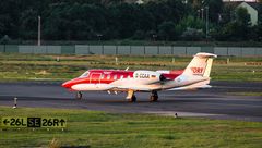 DRF Learjet at TXL 