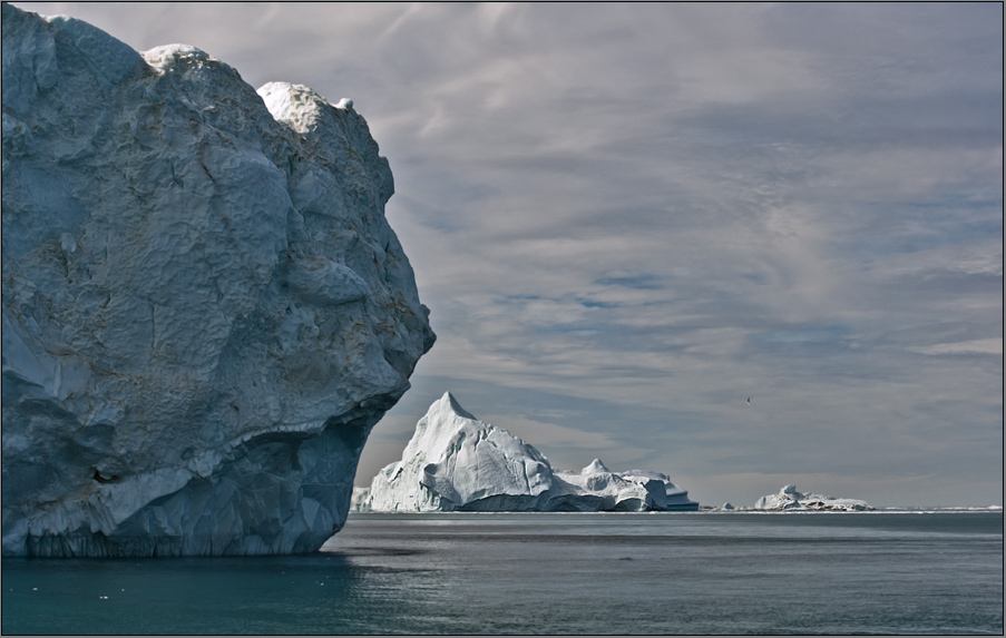 drfting icebergs